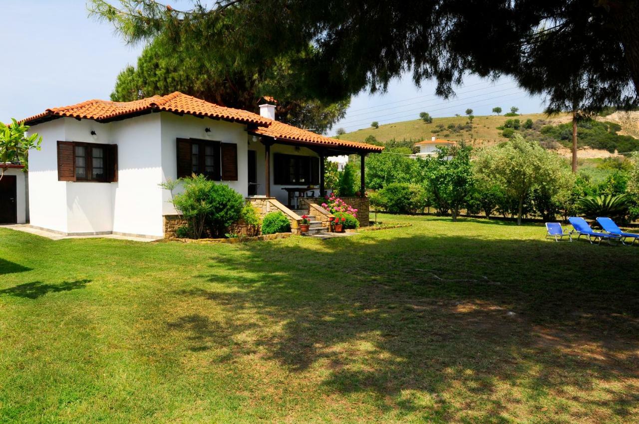 Athos View Villa By The Sea Ormos Panagias Exterior foto
