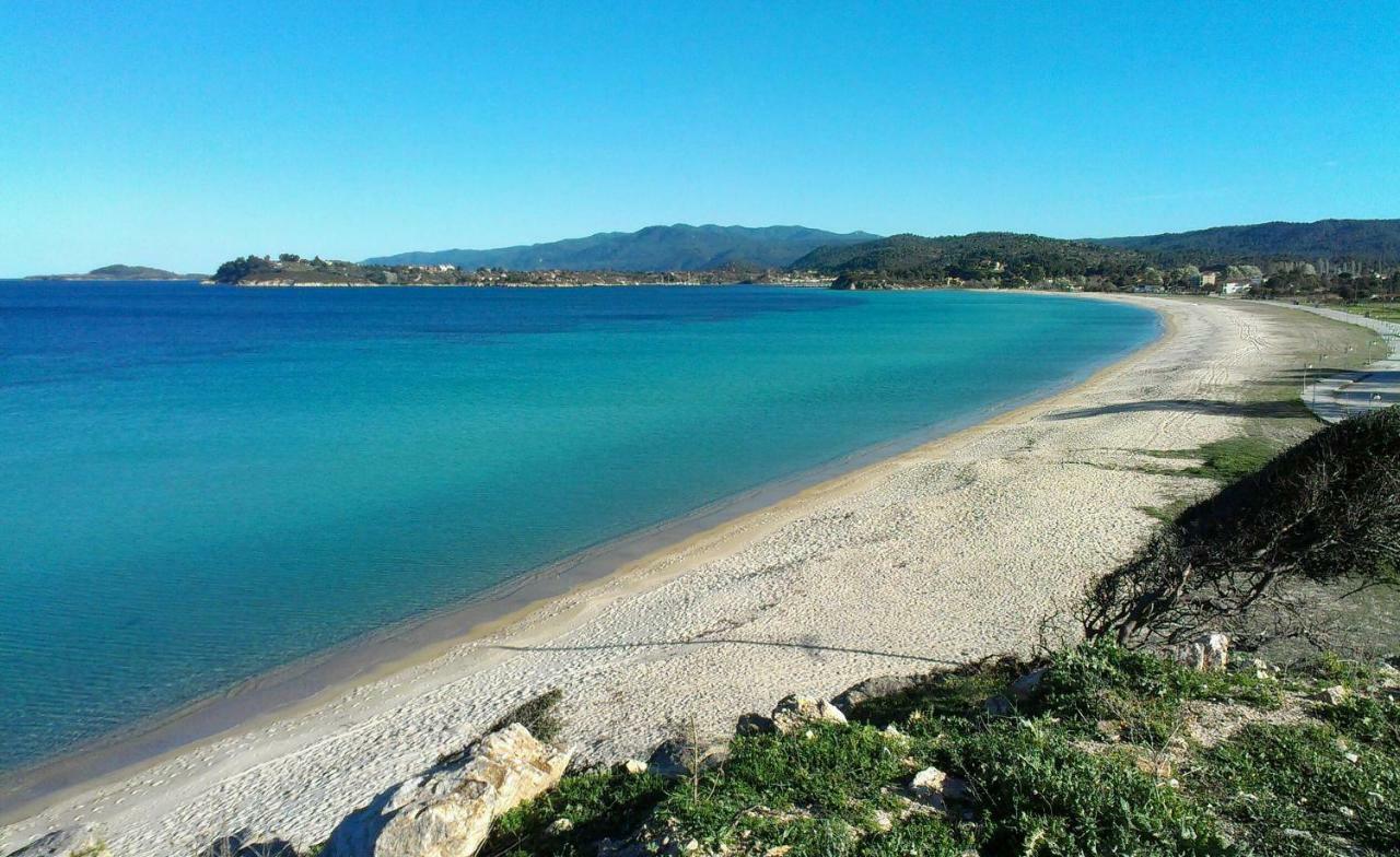 Athos View Villa By The Sea Ormos Panagias Exterior foto