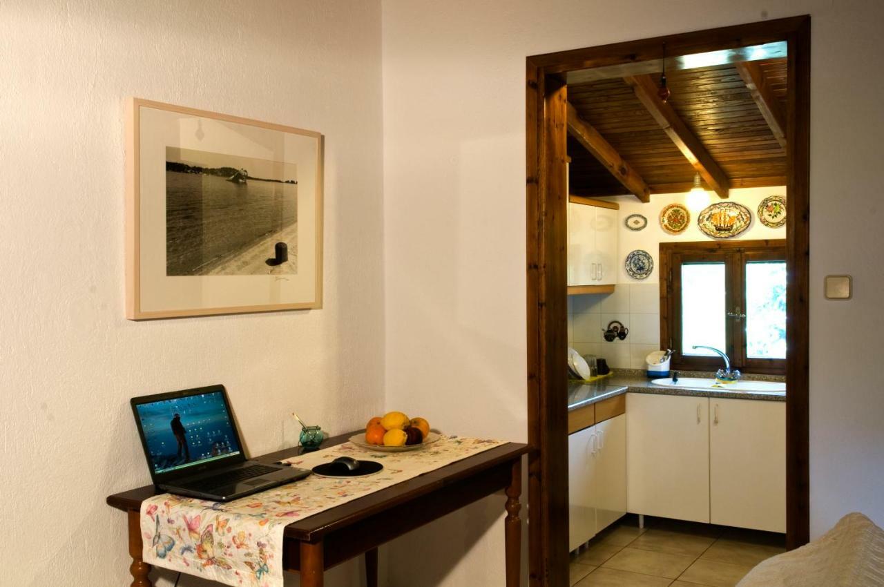 Athos View Villa By The Sea Ormos Panagias Exterior foto