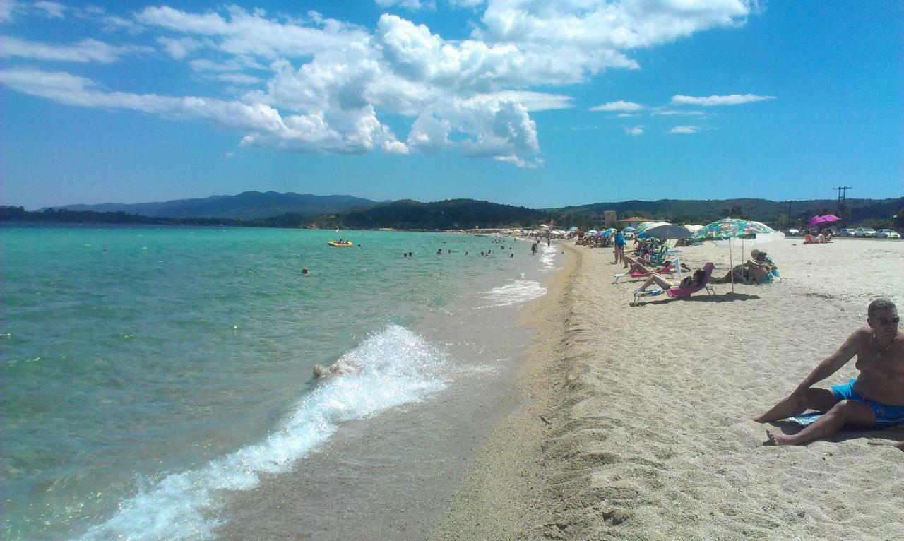 Athos View Villa By The Sea Ormos Panagias Exterior foto