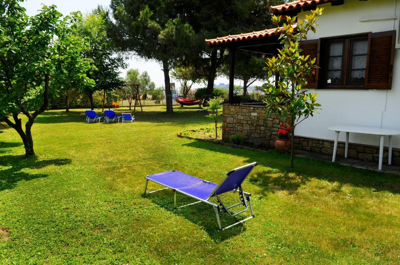 Athos View Villa By The Sea Ormos Panagias Exterior foto