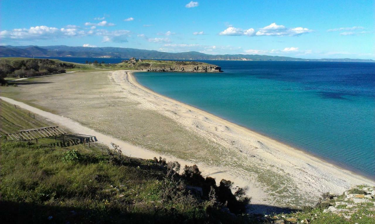 Athos View Villa By The Sea Ormos Panagias Exterior foto